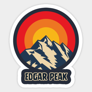 Edgar Peak Sticker